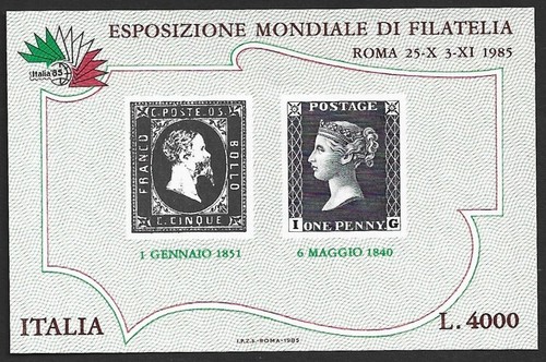 Italia 1985 4000l esposizione - 1985,