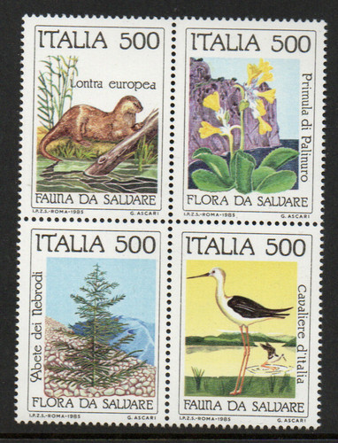 Italia 1985 set protezione - 1985,