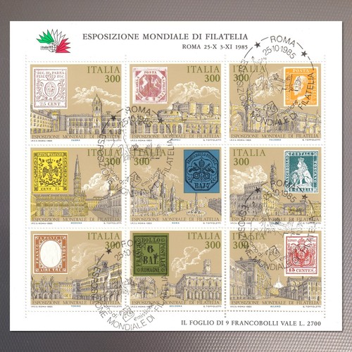 Italia 1985 esposizione - italia,