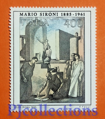 A1744 italia italy 1985 arte - -italy,