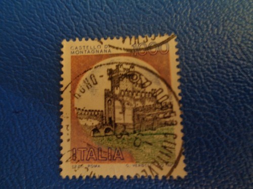 Italia 1985 castello monta - italia,,