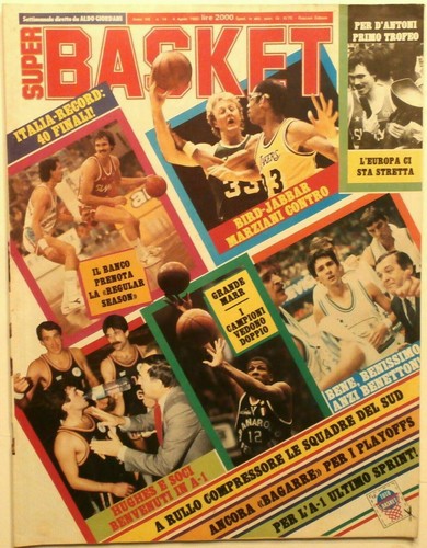 Italy 1985 larry bird - bird,