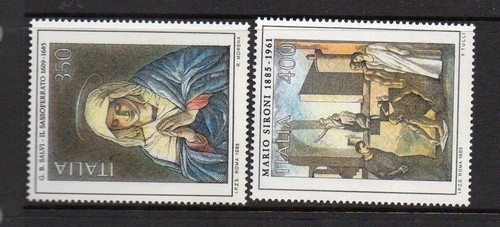 Italia mnh 1985 sg1885 1886 - mnh,