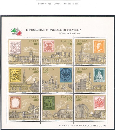 1985 italia esposzione - italia,