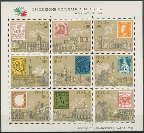 Italia 1985 int esposizione - 1985, int.