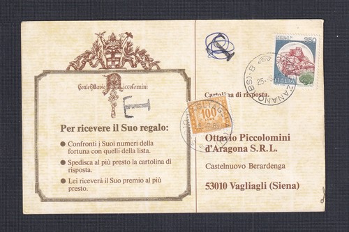 Italia 1985 100l affrancatura - 100l,