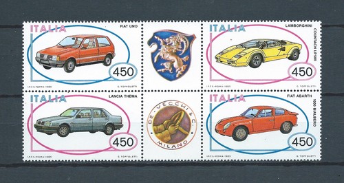 Italie 1985 1644 à 1647 - italie,