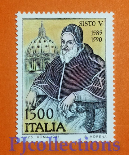 A1734 italia italy 1985 papa - -,